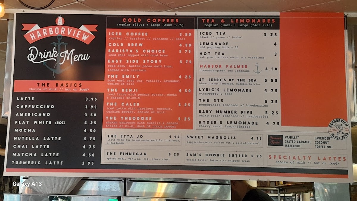 Menu Harborview Market-1